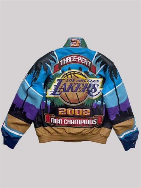 lakers 2002 championship jacket replica|lakers championship jacket 2002 for sale .